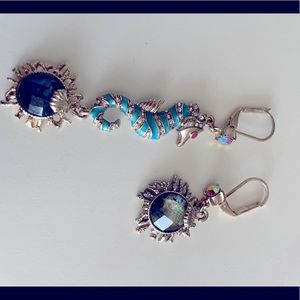 Betsey Johnson earrings seahorse